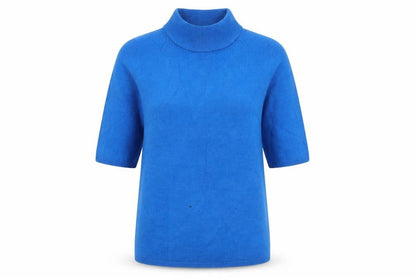 Womens UK Size 8 Marks and Spencer Blue Pullover Jumper