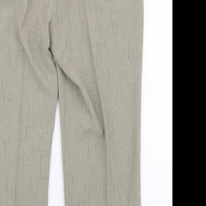 Womens UK Size 18 Alexara Regular Fit  Green Trousers