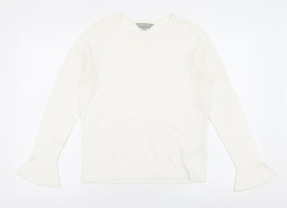 Womens UK Size 12 dorothy perkins White Pullover Jumper