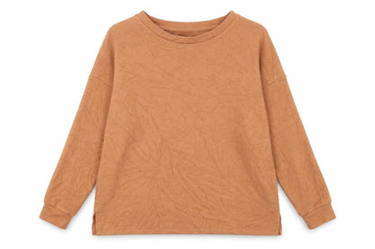Front view of George women’s yellow viscose pullover sweatshirt, size S, pullover