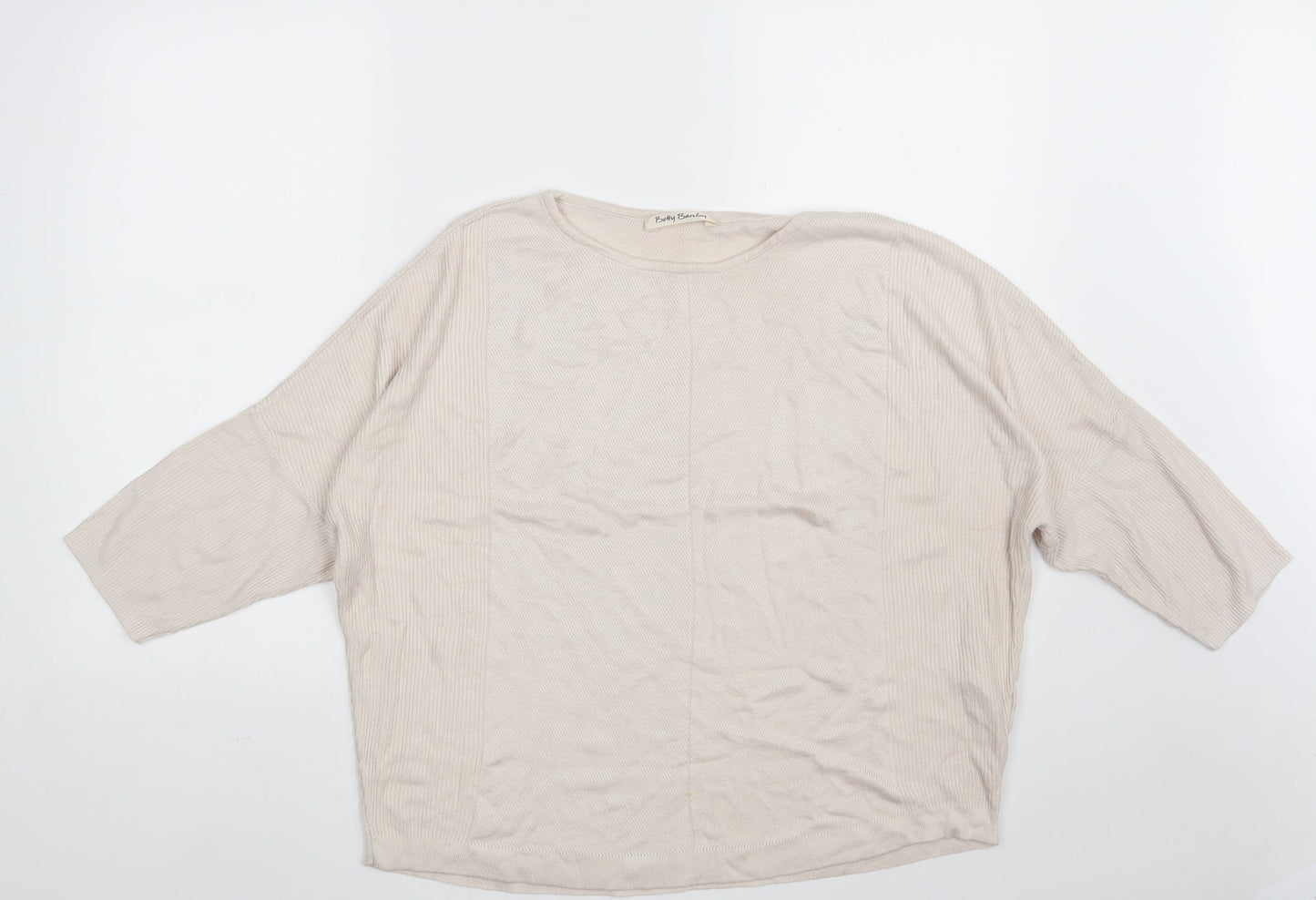 Womens UK Size 18 Betty Barclay Beige Pullover Jumper