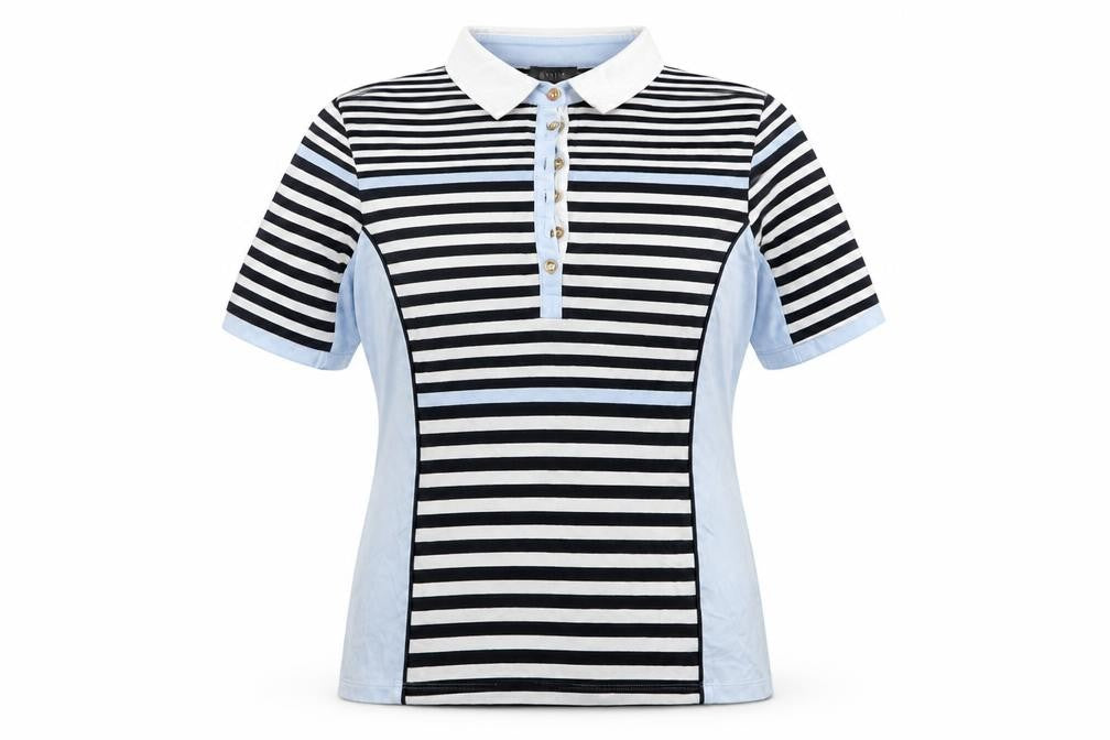 Womens UK Size 14 Basler Blue Jersey T-Shirt