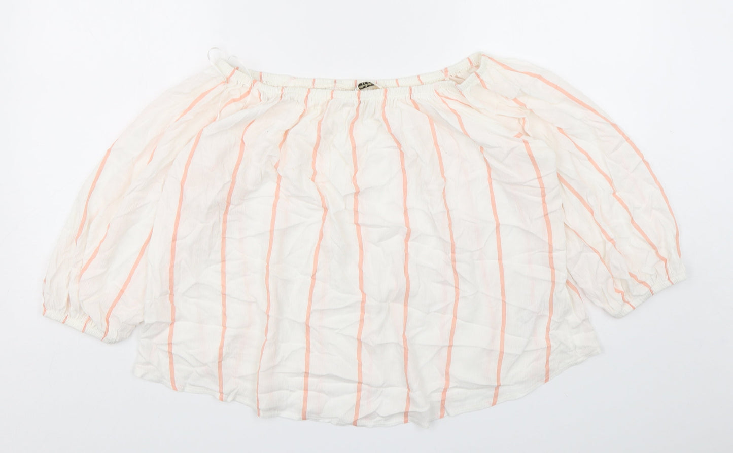 Womens UK Size 14 Miss Selfridge Multicoloured Basic Blouse
