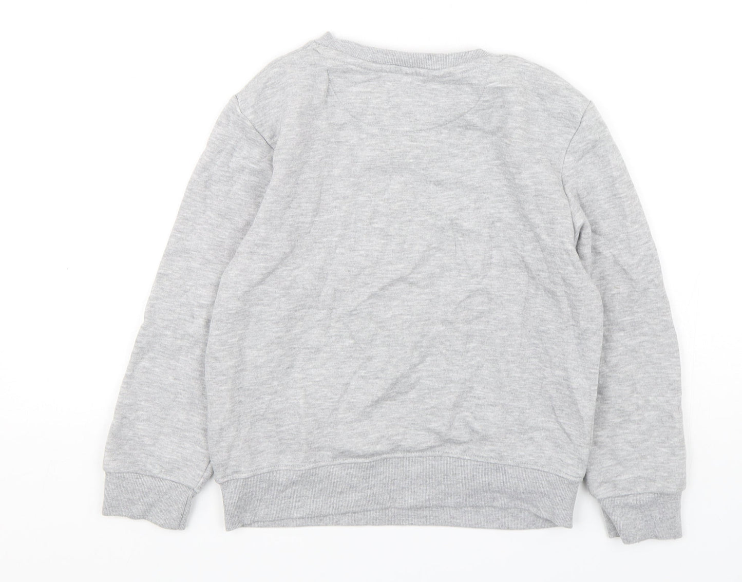 Primark Boys Grey  Cotton Pullover Sweatshirt Size 9-10 Years  Pullover - Los Angeles