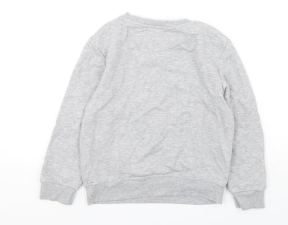 Primark Boys Grey  Cotton Pullover Sweatshirt Size 9-10 Years  Pullover - Los Angeles