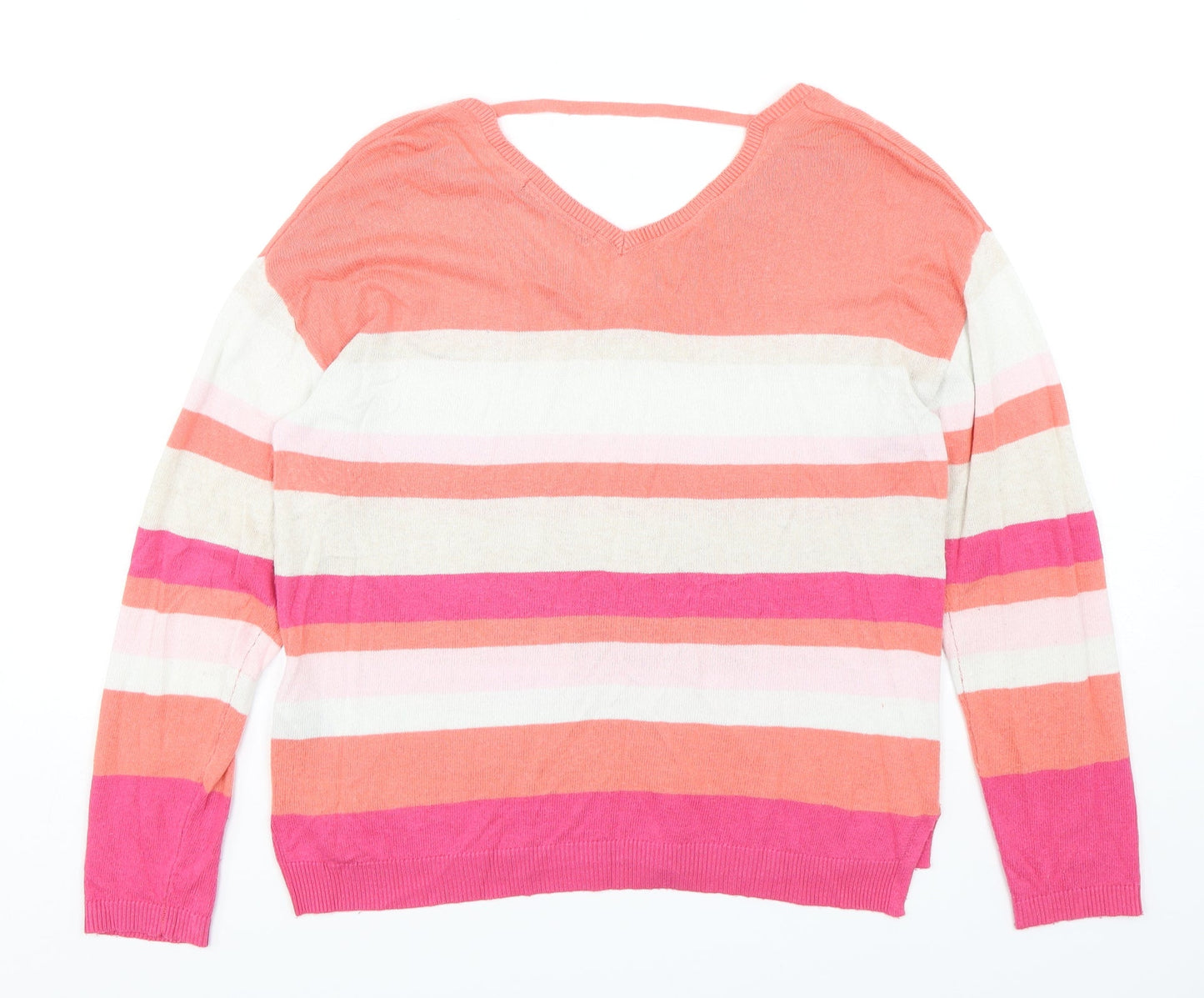 Womens UK Size 10 Marks and Spencer Multicoloured Pullover Jumper