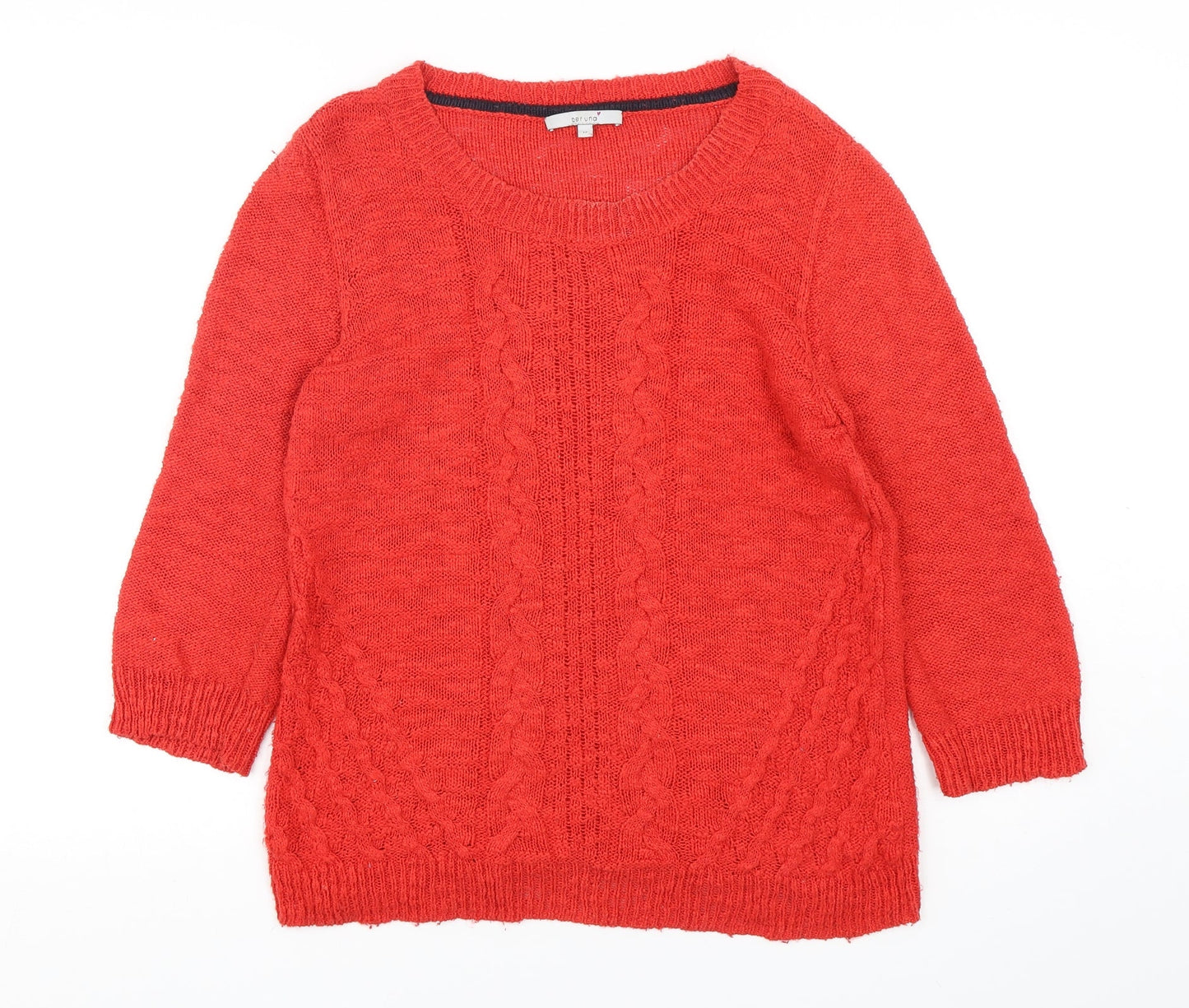 Womens UK Size 12 Per Una Red Pullover Jumper