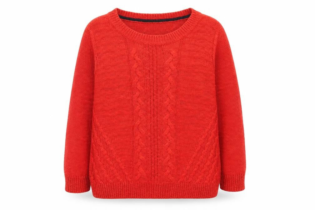 Womens UK Size 12 Per Una Red Pullover Jumper