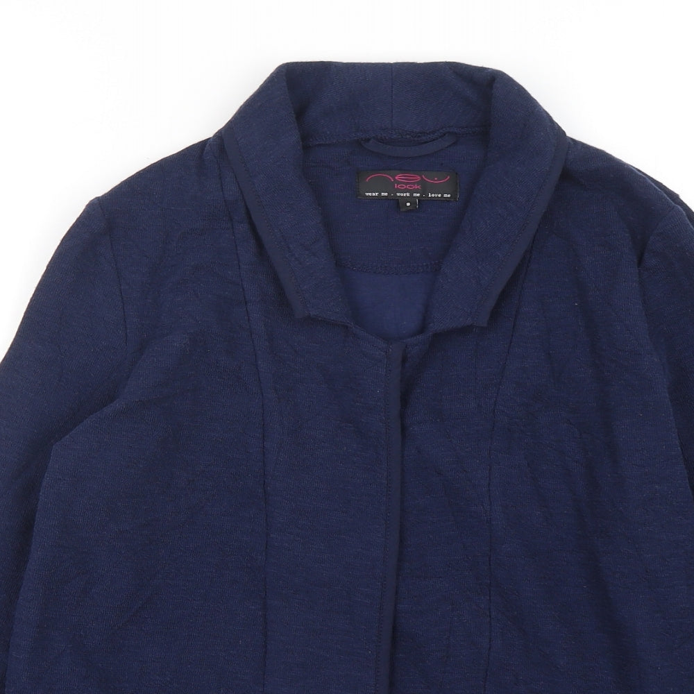 Womens UK Size 8 New Look Blue Jacket