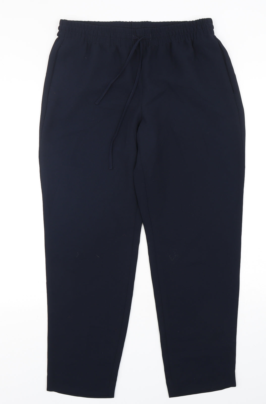 Womens UK Size M Talbots Regular Fit  Blue Trousers