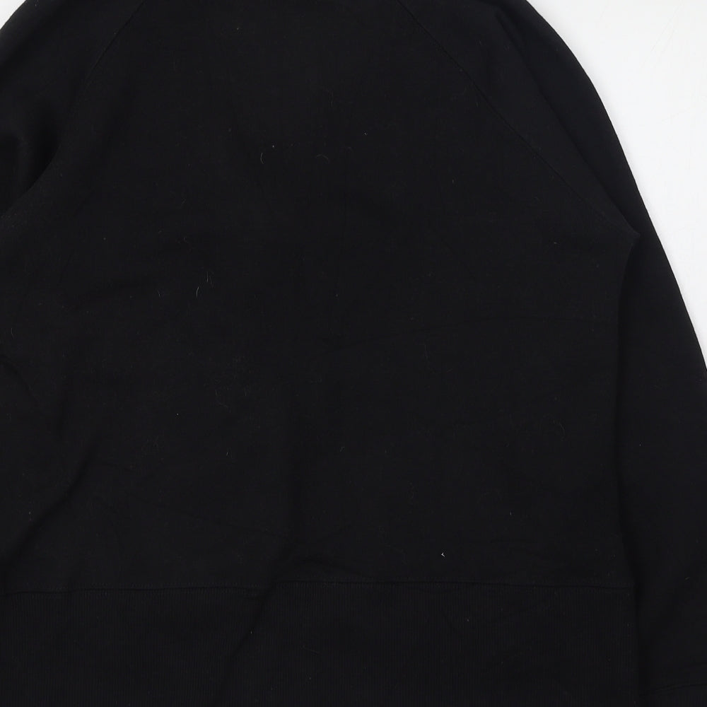Womens UK Size 8 Bonmarché Black Full Zip Jumper