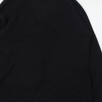 Womens UK Size 8 Bonmarché Black Full Zip Jumper