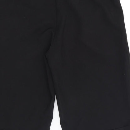 Dorothy Perkins Womens Black  Polyester Bermuda Shorts Size 8 L12 in Regular Zip