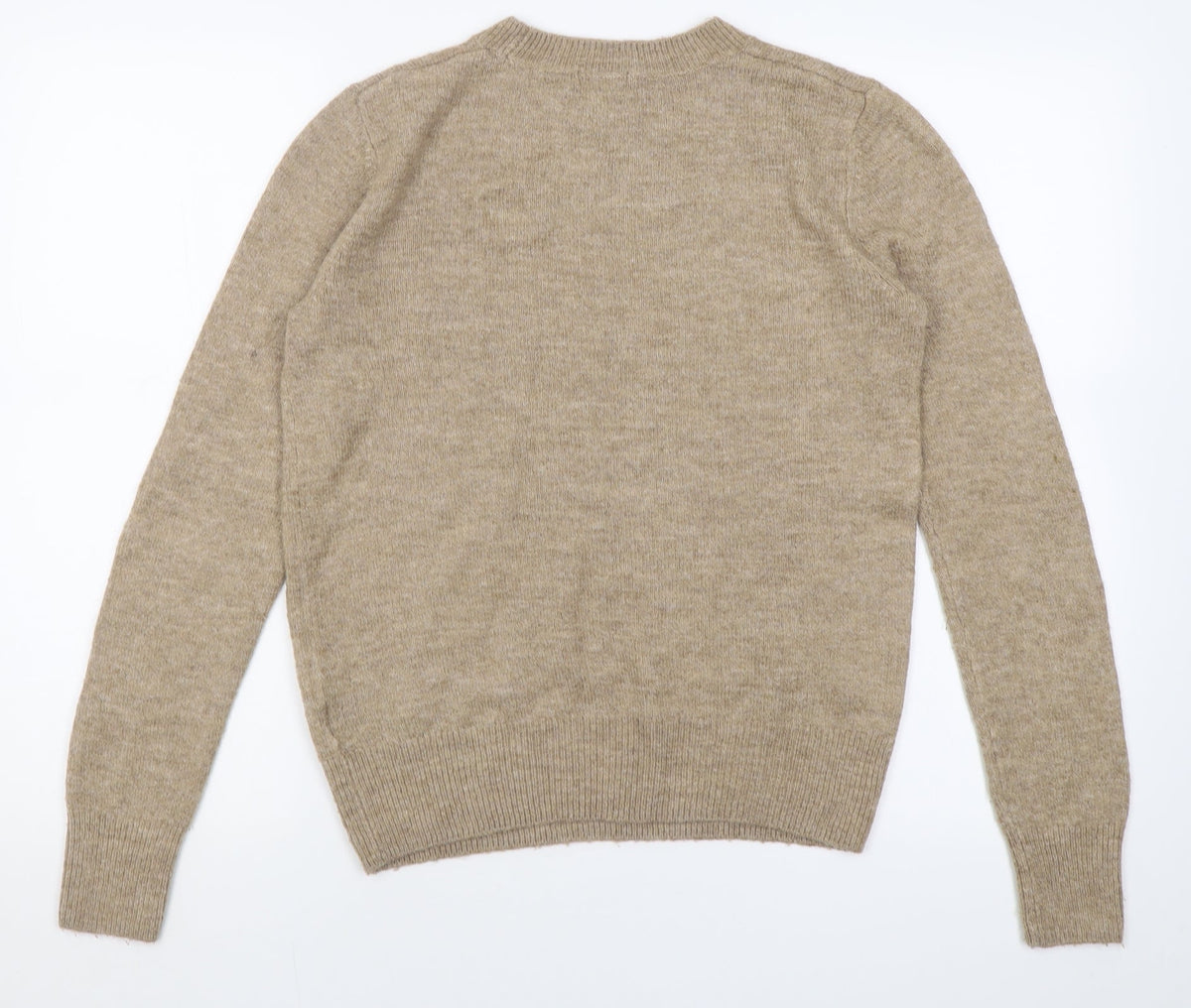 Womens UK Size S H&M Brown Pullover Jumper