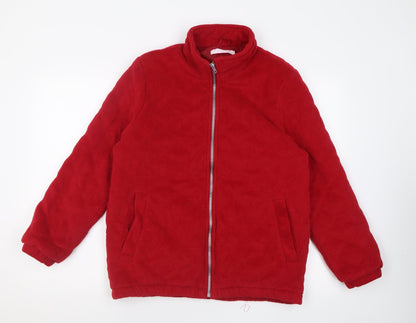 Womens UK Size S Casual Comfort Red Jacket