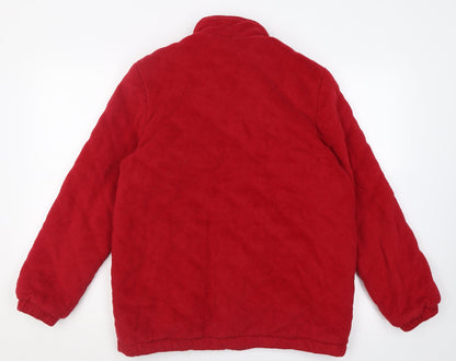 Womens UK Size S Casual Comfort Red Jacket
