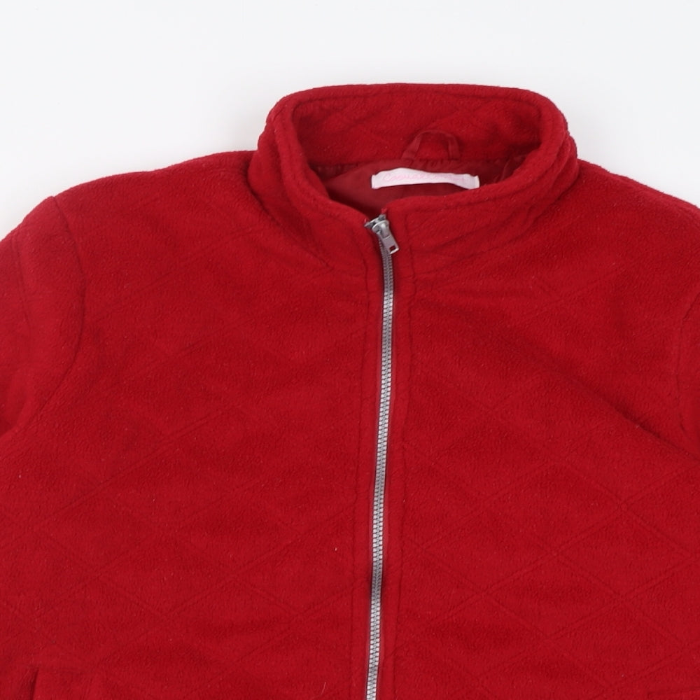 Womens UK Size S Casual Comfort Red Jacket