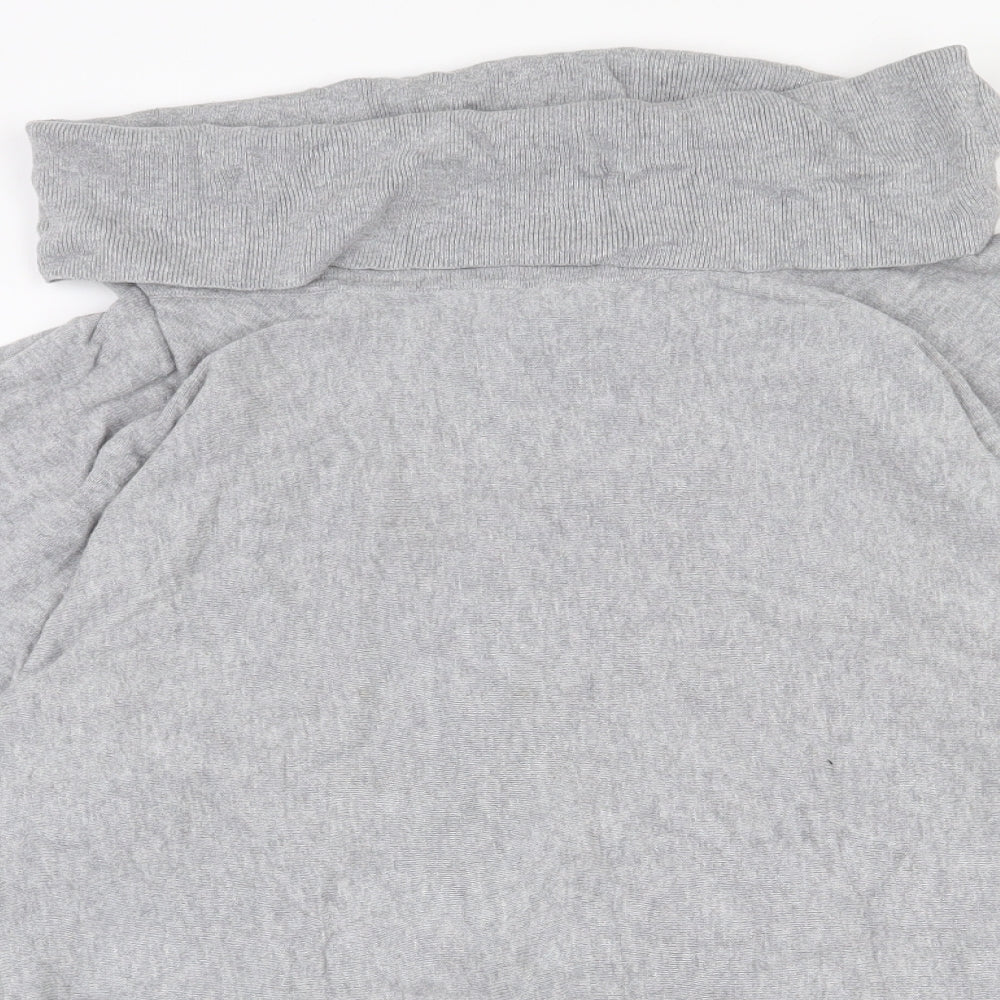 Womens UK Size 10 MARBLE Grey Pullover Jumper