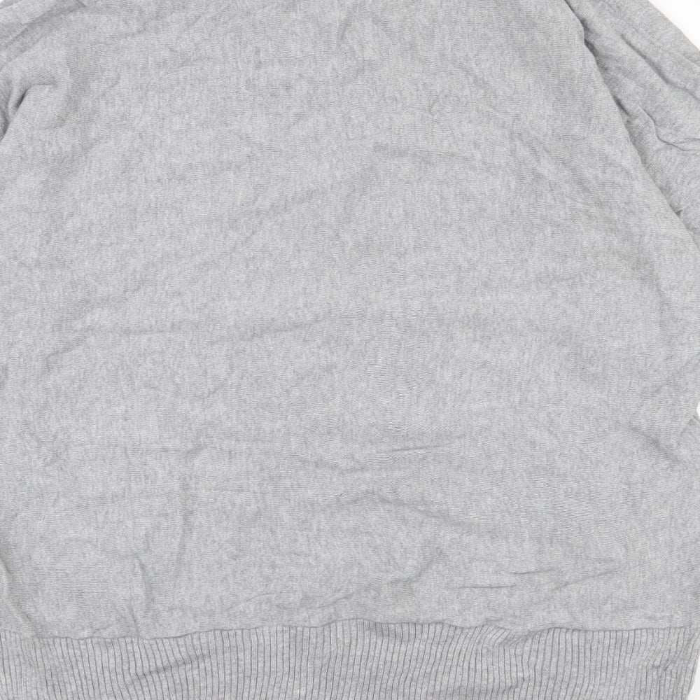 Womens UK Size 10 MARBLE Grey Pullover Jumper