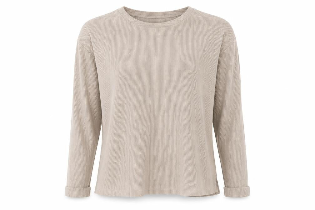 Womens UK Size L Primark Beige Pullover Jumper