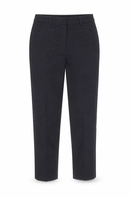 Womens UK Size 12 CC Regular Fit Carrot Blue Trousers