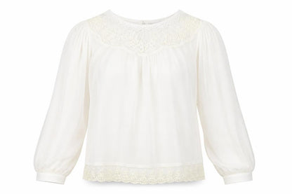 Womens UK Size 10 Atmosphere Ivory Basic Button-Up