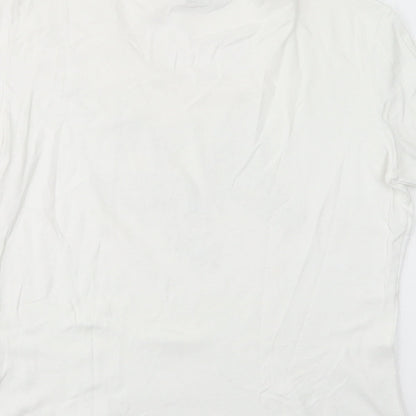 Womens UK Size 14 Gerry Weber White Basic T-Shirt