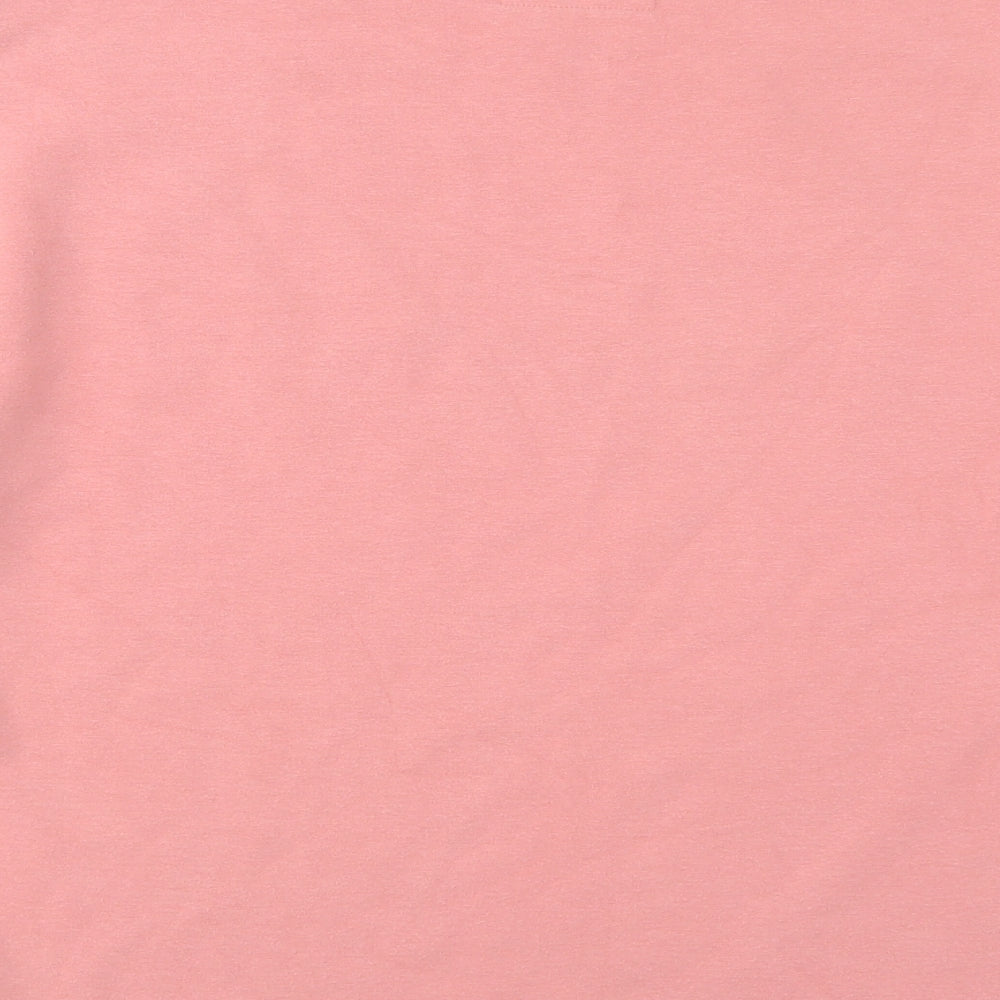 F&F Womens Pink  Polyester Pullover Sweatshirt Size 8  Pullover