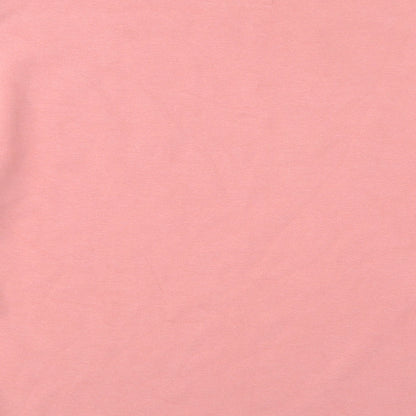 F&F Womens Pink  Polyester Pullover Sweatshirt Size 8  Pullover
