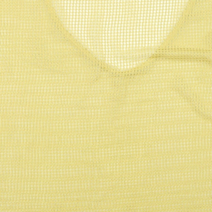 Womens UK Size 8 NEXT Yellow Basic Blouse