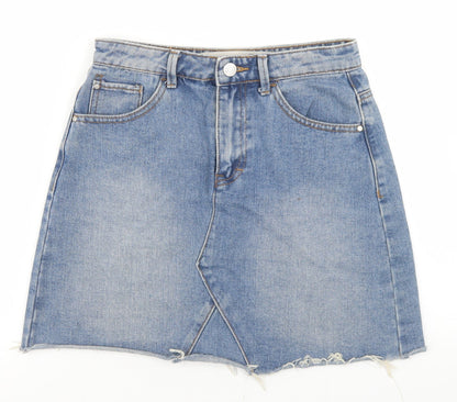 Womens UK Size 6 Denim Co A-Line Denim Skirt