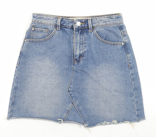 Womens UK Size 6 Denim Co A-Line Denim Skirt