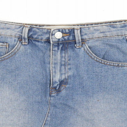 Womens UK Size 6 Denim Co A-Line Denim Skirt