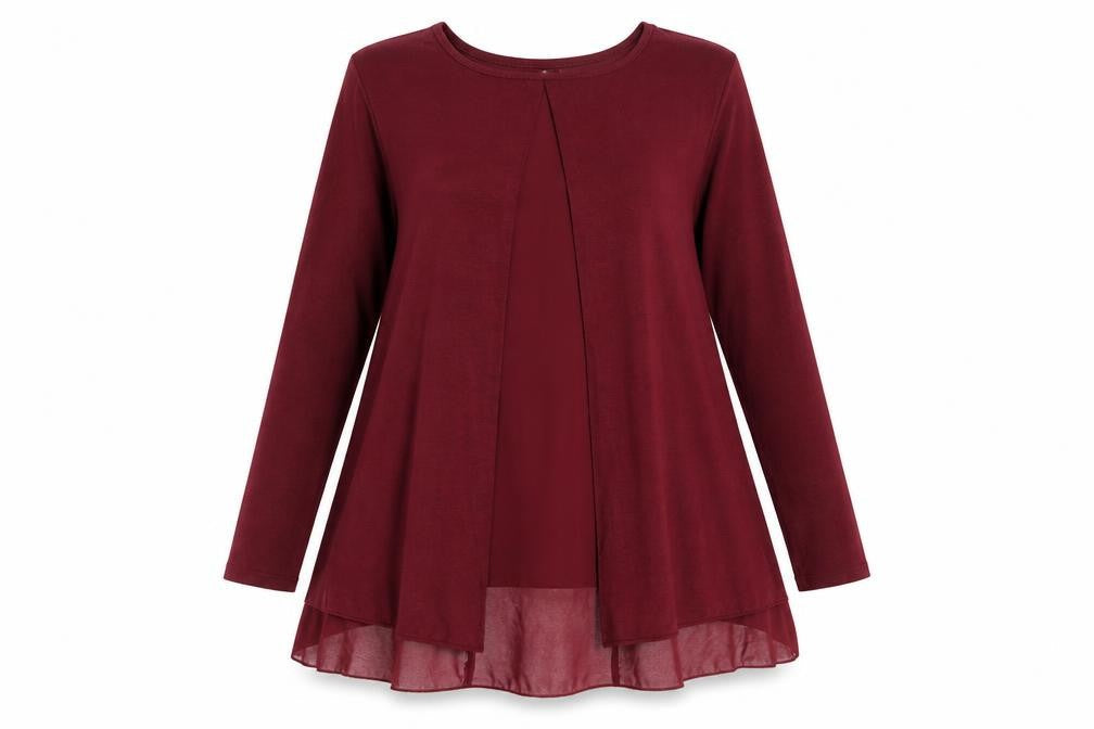 Womens UK Size L New Look Purple Pullover Jumper