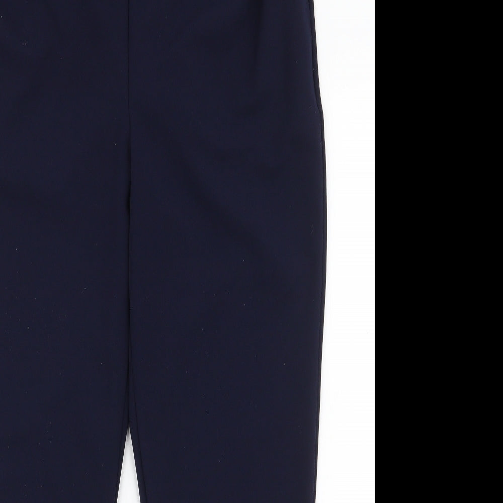 Womens UK Size 14 Afibel Regular Fit  Blue Trousers