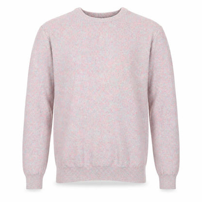 Cedarwood State Mens Pink Round Neck Cotton Pullover Jumper Size S