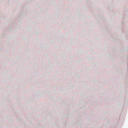 Cedar Wood State Mens Pink Round Neck  Cotton Pullover Jumper Size S