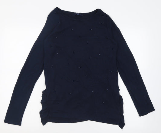 Womens UK Size 8 NEXT Blue Pullover Jumper