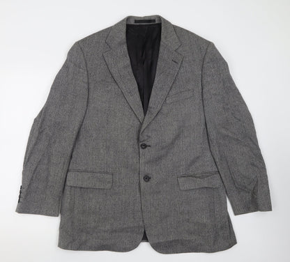 Mens UK Size 42 Marks and Spencer Regular Grey Suit Jacket