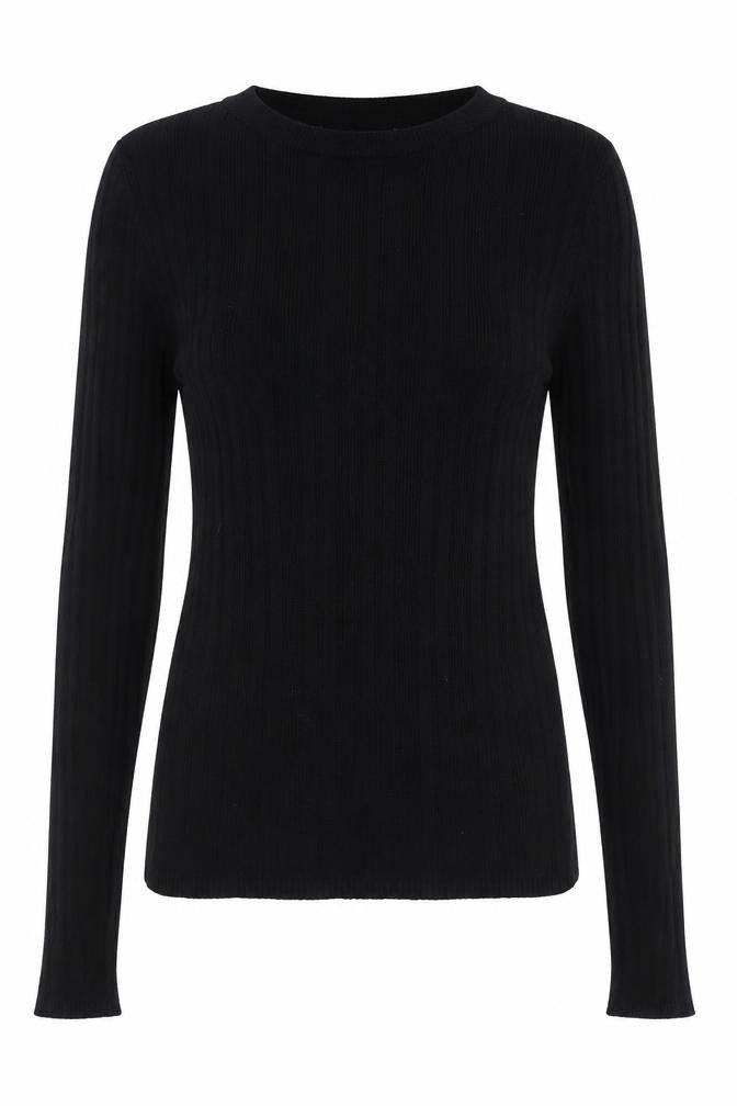 Womens UK Size 8 Atmosphere Black Pullover Jumper