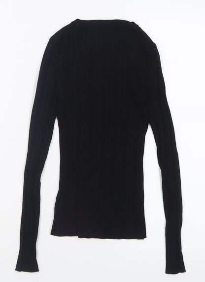 Womens UK Size 8 Atmosphere Black Pullover Jumper