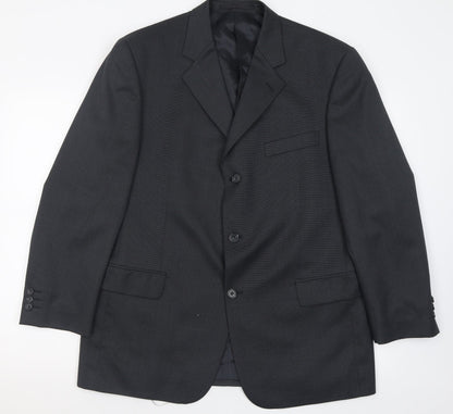 Mens UK Size 42 Scott & Taylor Regular Grey Suit Jacket