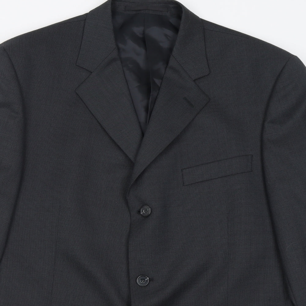 Mens UK Size 42 Scott & Taylor Regular Grey Suit Jacket