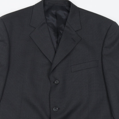Mens UK Size 42 Scott & Taylor Regular Grey Suit Jacket