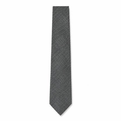 Mens BHS Black Plaids & Checks  Pointed Tie
