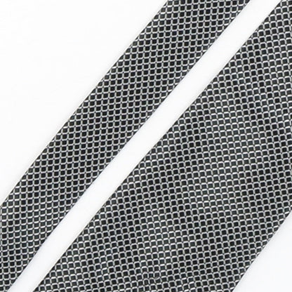 Mens BHS Black Plaids & Checks  Pointed Tie