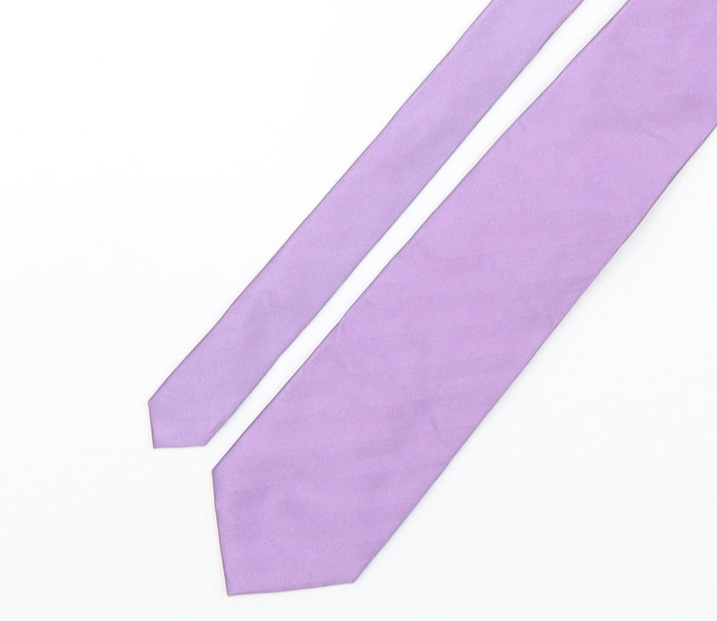 Van Hausen Mens Pink  Silk Pointed Tie One Size