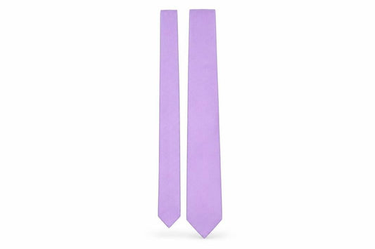 Front view of Van Hausen men’s pink silk pointed tie one size