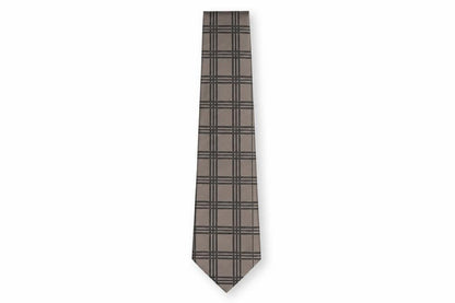 Mens NEXT Bronze Plaids & Checks  Pointed Tie