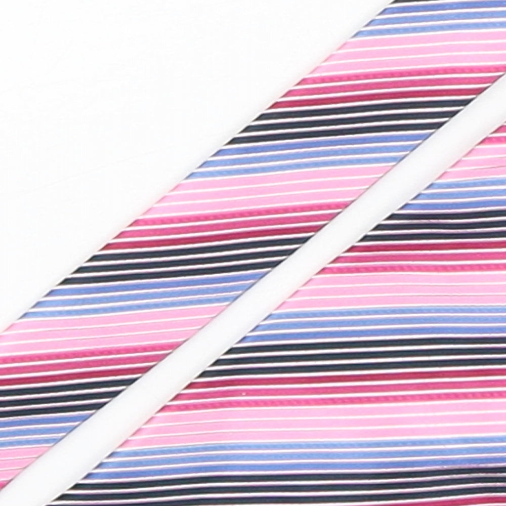 Mens canda Multicoloured Striped  Pointed Tie